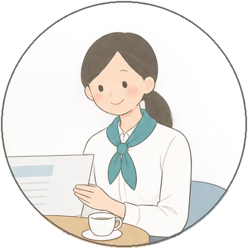 電話で話す人のイラスト